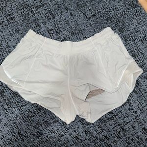 Lululemon white shorts